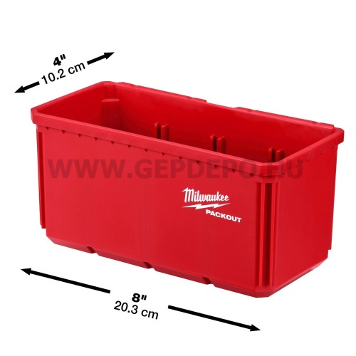 Milwaukee PACKOUT™ Tároló doboz 100x200 mm (2 db)