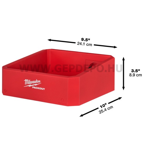 Milwaukee PACKOUT™ Kis méretű polc