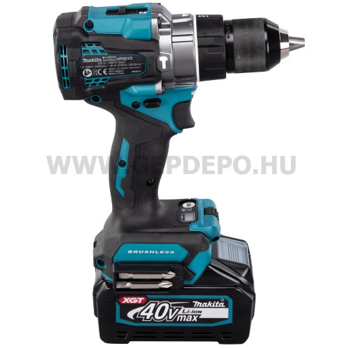 Makita HP001GM201 akkus ütvefúró-csavarbehajtó MakPac kofferban 40V max XGT