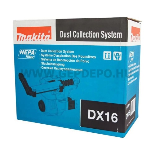 Makita DX16 porelszívó feltét HEPA szűrővel