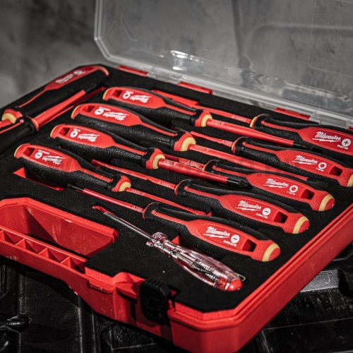 Milwaukee szigetelt csavarhúzó Tri-Lobe markolattal - SL 0.4 x 2.5 x 75 mm