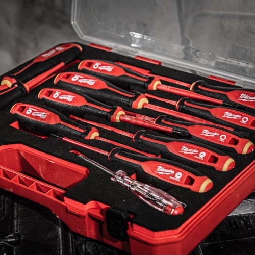 Milwaukee szigetelt csavarhúzó Tri-Lobe markolattal - SL 1.2 x 6.5 x 150 mm
