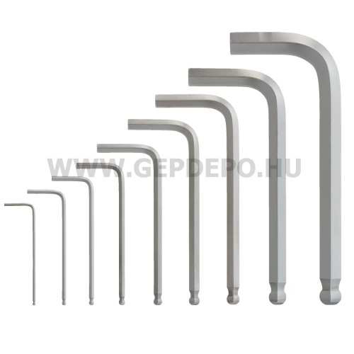 Milwaukee hex kompakt imbuszkulcs készlet - 9 részes (1.5-10 mm)