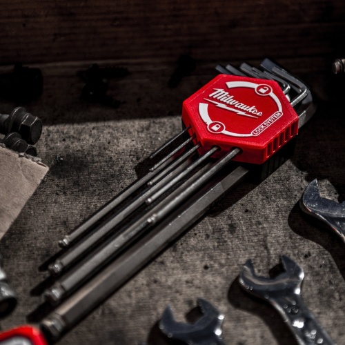 Milwaukee hex kompakt imbuszkulcs készlet - 9 részes (1.5-10 mm)