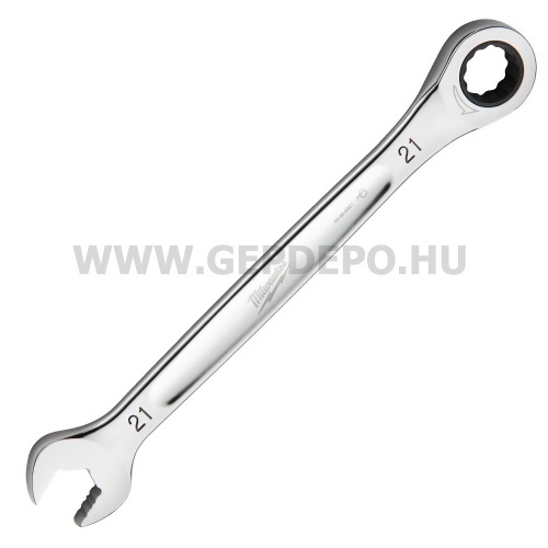 Milwaukee MAX BITE™ Racsnis csillag-villáskulcs 21 mm