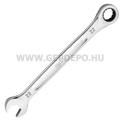 Milwaukee MAX BITE™ Racsnis csillag-villáskulcs 22 mm