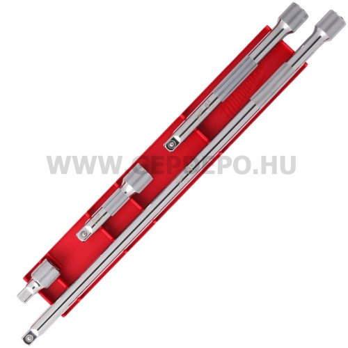 Milwaukee 3/8" Toldószár készlet, 4 részes