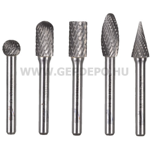 Milwaukee Keményfém turbómaró 6 x 12,7 mm készlet, 5 részes