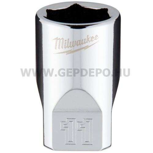 Milwaukee 1/4" Dugókulcsbetét rövid, 11 mm