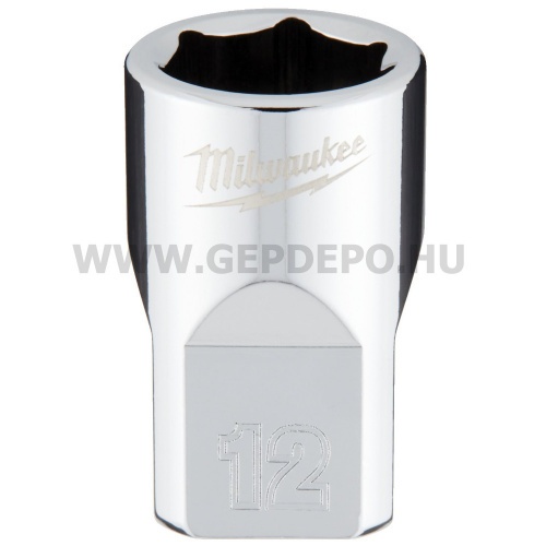 Milwaukee 3/8" Dugókulcsbetét rövid, 12 mm