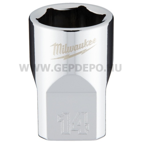 Milwaukee 3/8" Dugókulcsbetét rövid, 14 mm