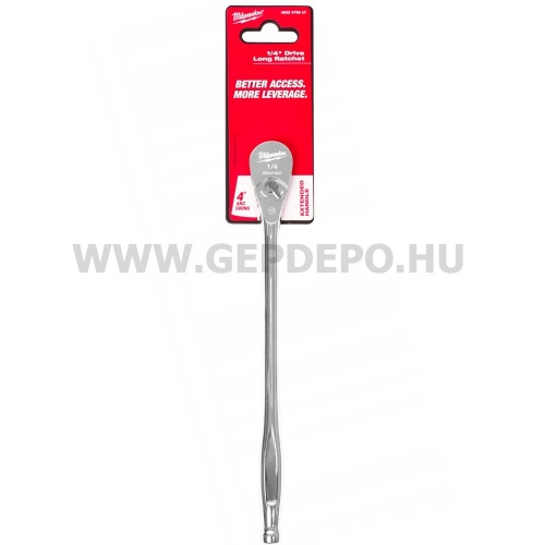 Milwaukee 1/4" Racsnis hajtókar hosszított, 229 mm