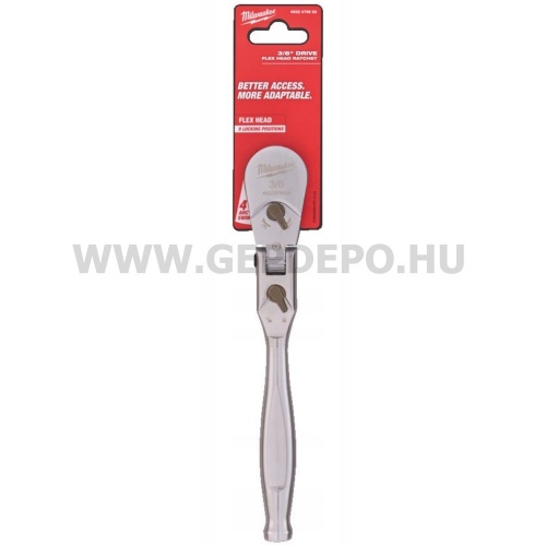 Milwaukee 3/8" Racsnis csuklós hajtókar, 215,9 mm