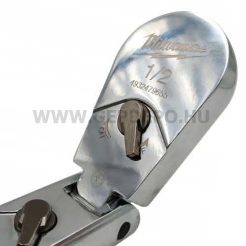Milwaukee 1/2" Racsnis csuklós hajtókar, 285,8 mm