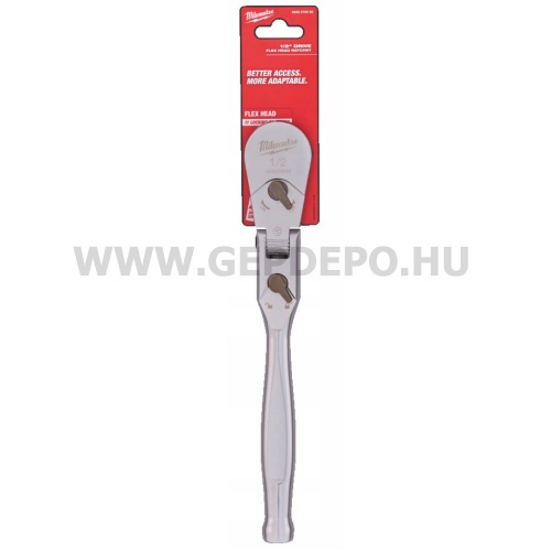 Milwaukee 1/2" Racsnis csuklós hajtókar, 285,8 mm