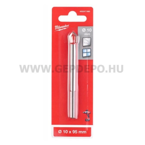 Milwaukee Fúró üvegekhez és csempelapokhoz 10 x 95 mm