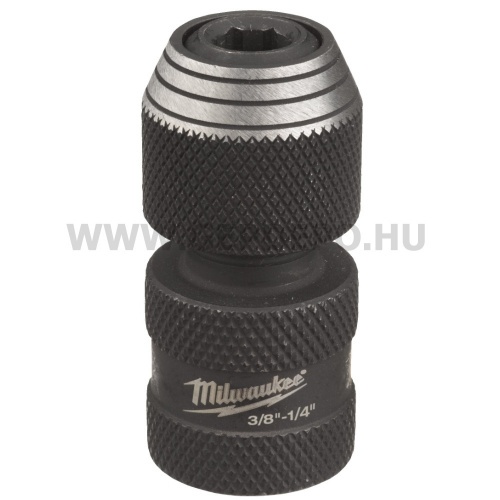 Milwaukee Dugókulcs adapter 3/8" Négyszög - 1/4" Hex