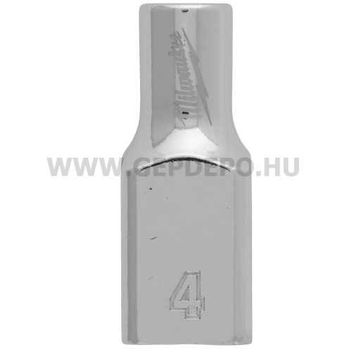 Milwaukee 1/4" Dugókulcsbetét rövid, 4 mm