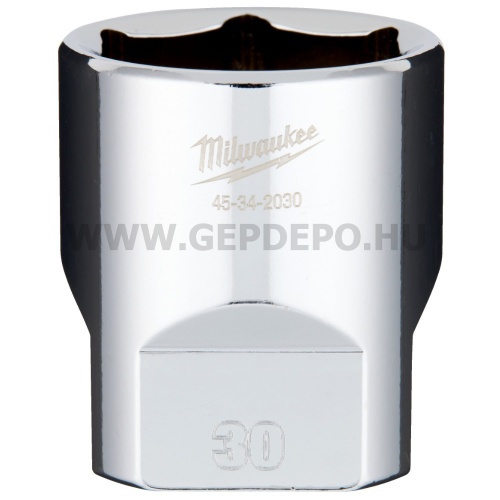 Milwaukee 1/2" Dugókulcsbetét rövid, 30 mm