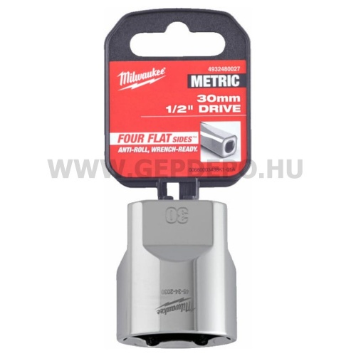 Milwaukee 1/2" Dugókulcsbetét rövid, 30 mm