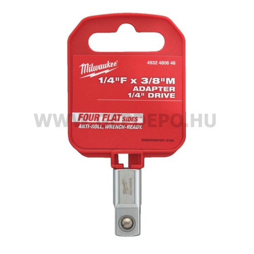 Milwaukee 1/4" Adapter 1/4" - 3/8"