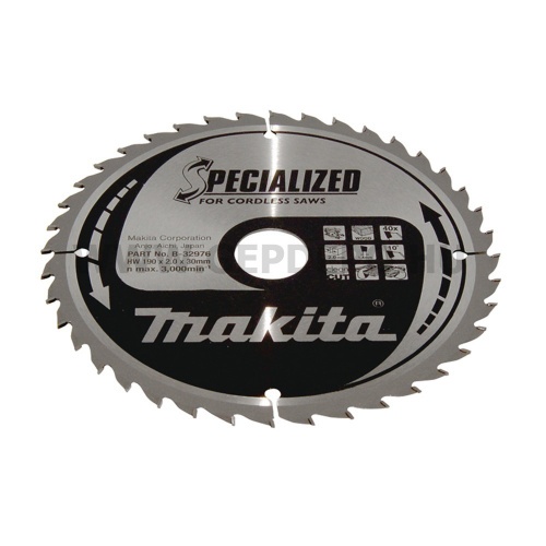 Makita Specialized körfűrészlap 190mm f:30 Z40