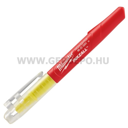 Milwaukee Inkzall szövegkiemelő filc készlet - 5 db-os, sárga