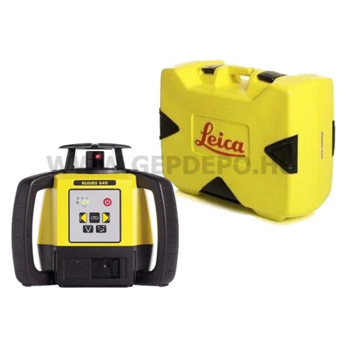 Leica Rugby 640 forgólézer hordládában