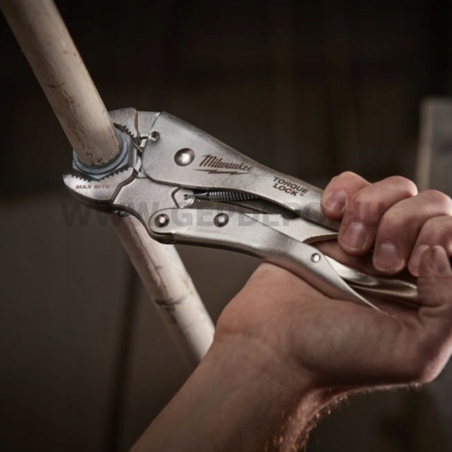 Milwaukee Torque Lock ívelt pofájú, állítható önzáró fogó 7" - 170 mm