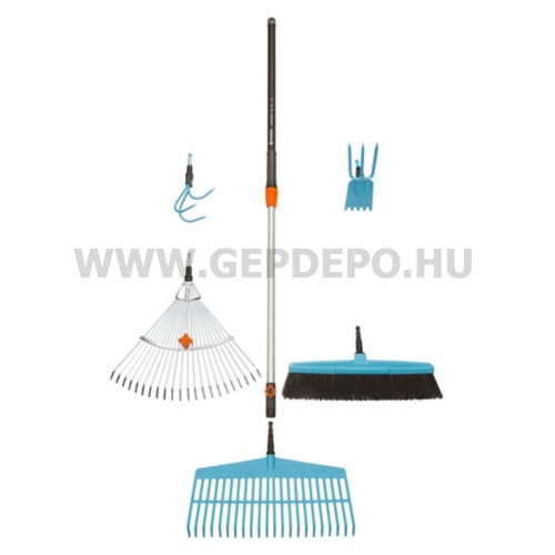 GARDENA cs-ergoline alu nyél, 130 cm egyenes