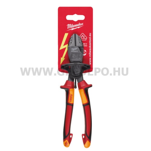 Milwaukee VDE Heavy Duty erő oldalcsípő fogó 200 mm