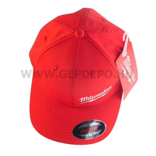 Milwaukee BCS BL baseball sapka, piros - S/M