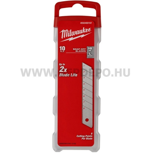 Milwaukee törhető penge 18mm 10db / csomag