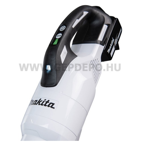 Makita DCL286FRFW akkus ciklon porszívó géptest fehér színben 18V LXT BL