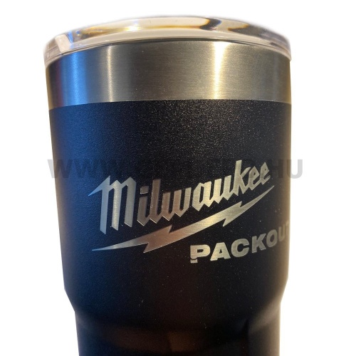 Milwaukee PACKOUT™ Fekete Pohár Limitált 590 ml