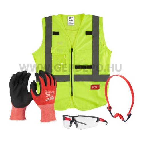 Milwaukee építőipari védőfelszerelés szett - 10/XL