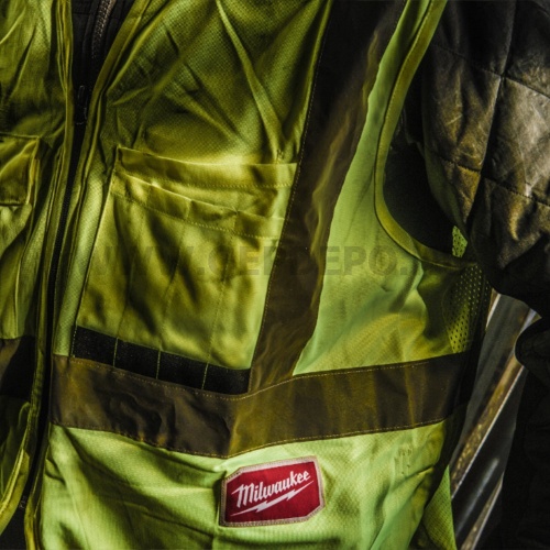Milwaukee láthatósági mellény, sárga - L/XL