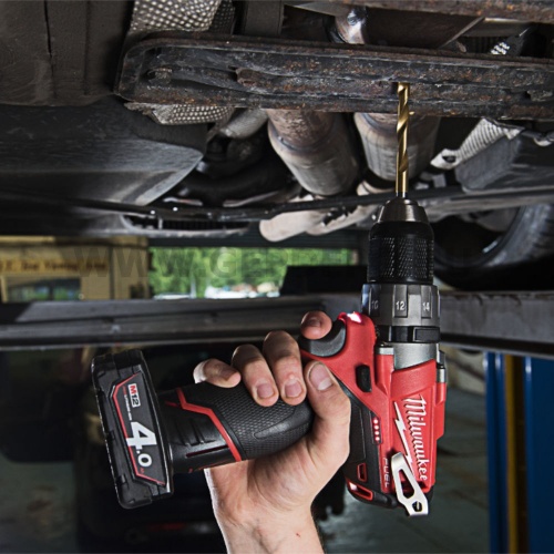 Milwaukee RED HEX SHOCKWAVE™ HSS-G titán-nitrid fémfúrószár készlet - 19 részes