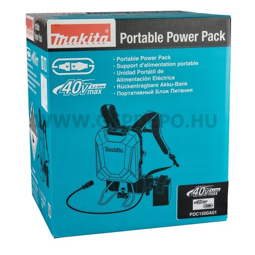Makita PDC1500A01 Li-ion akkumulátor hátizsák 36V-40V max 43,5Ah