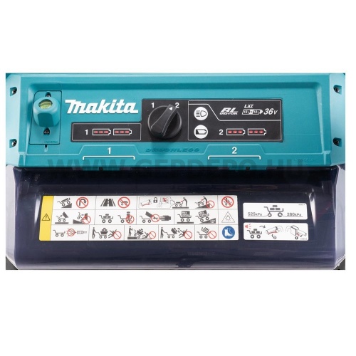 Makita DCU602Z akkus anyagmozgató talicska billencs felépítménnyel 300 kg 2x18V LXT BL XPT