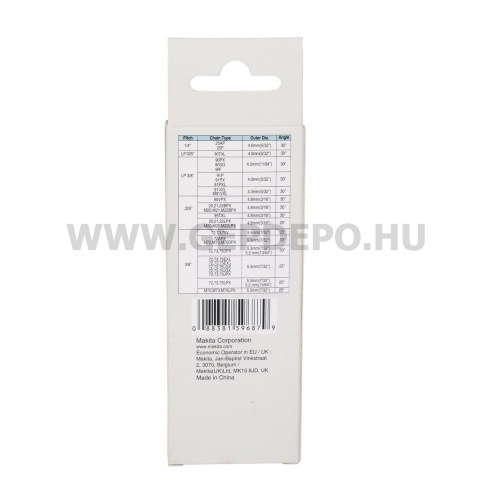 Makita láncreszelő kerek 4,8 mm sablonnal 1/4" befogással