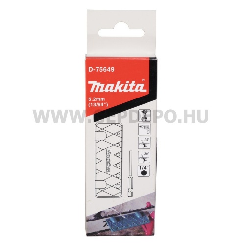 Makita láncreszelő kerek 5,2 mm sablonnal 1/4" befogással