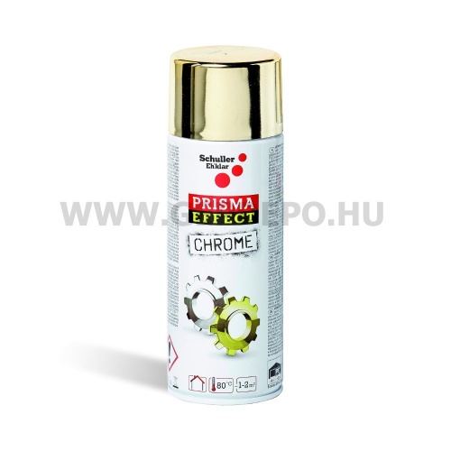 Schuller Eh‘klar Prisma EFFECT CHROME jelzőspray - 400 ml, arany