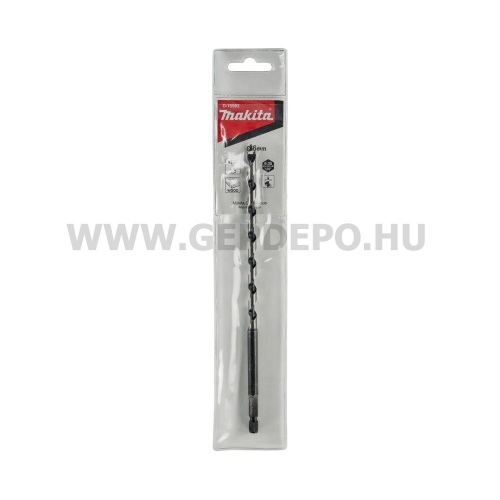Makita 1/4" hatlap befogású fa csigafúrószár ütvecsavarbehajtóhoz - 6 x 200 mm