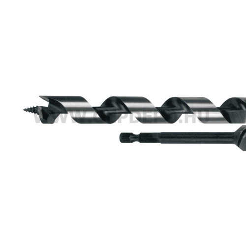 Makita 1/4" hatlap befogású fa csigafúrószár ütvecsavarbehajtóhoz - 6 x 200 mm