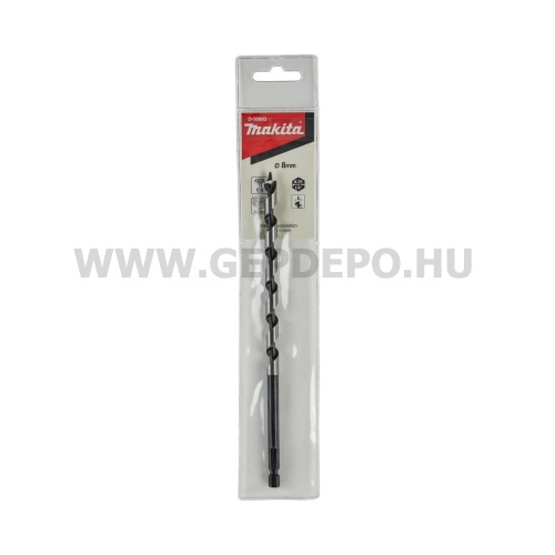 Makita 1/4" hatlap befogású fa csigafúrószár ütvecsavarbehajtóhoz - 8 x 200 mm