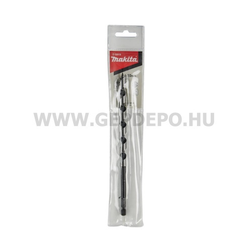 Makita 1/4" hatlap befogású fa csigafúrószár ütvecsavarbehajtóhoz - 10 x 200 mm