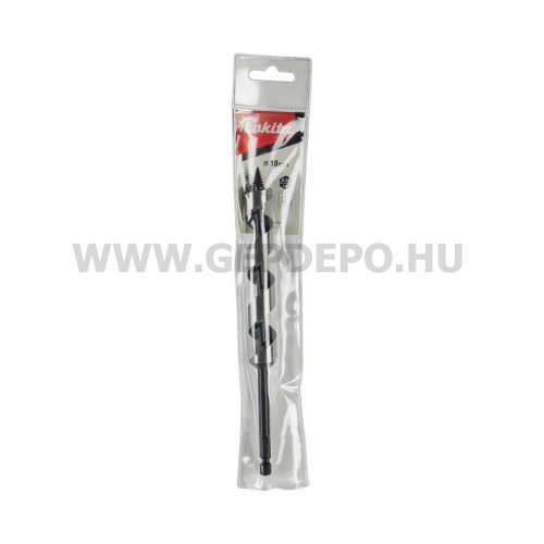 Makita 1/4" hatlap befogású fa csigafúrószár ütvecsavarbehajtóhoz - 18 x 200 mm