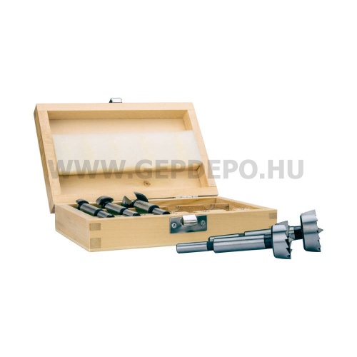 Makita Forstner fúrókészlet standard - 5 részes (15, 20, 25, 30, 35 mm), fa dobozban