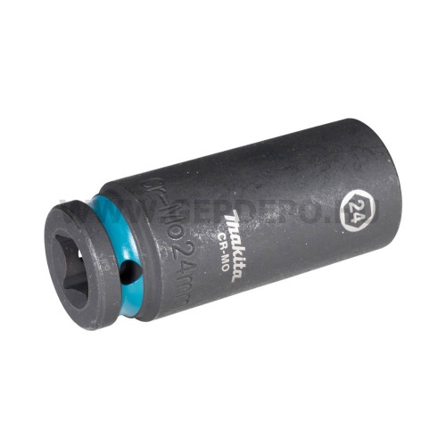 Makita Impact BLACK Cr-Mo gépi dugókulcs 1/2" 24x52 mm